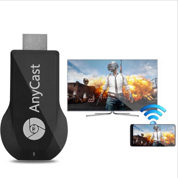 Anycast M4 Artı WIFI Ekran Dongle Alıcı 1080 P HD-Out TV DLNA Airplay IOS Mac Android için Miracast Evrensel