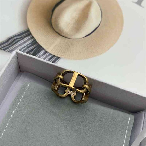 

70% off outlet online 2021 new letter ring for women, Silver