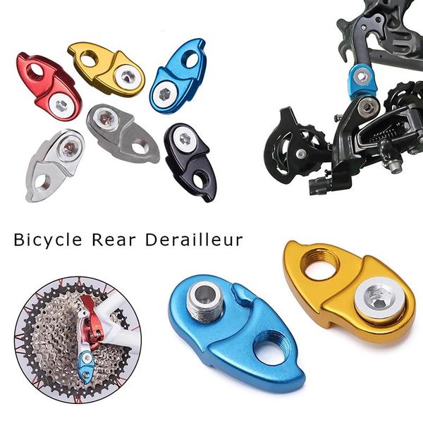 

bike derailleurs bicycle parts road rear derailleur hanger extender mtb frame gear tail hook aluminum alloy