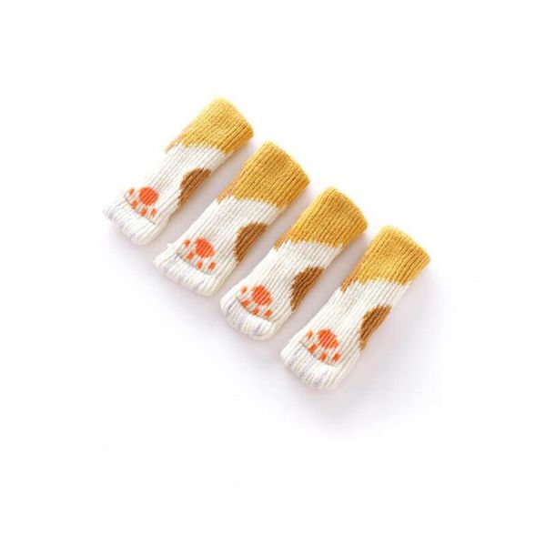 

chair covers silent wear table and foot cover stool pad cat claw floor protection