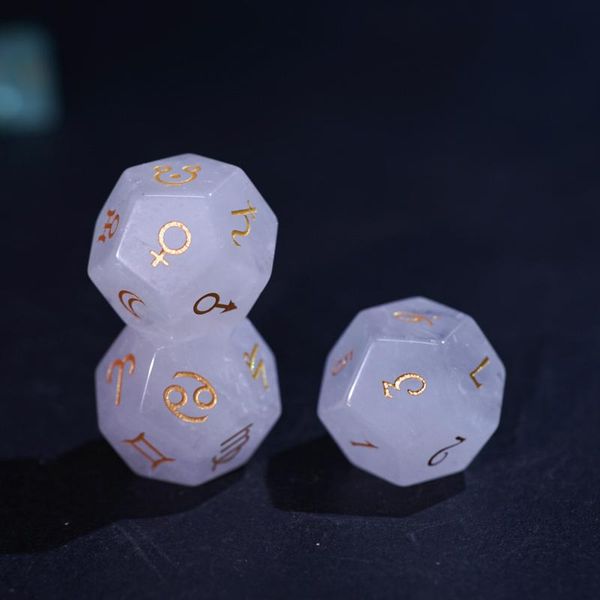 

decorative objects & figurines natural white crystal horoscope home decoration fortune telling astrology astral gemstone table
