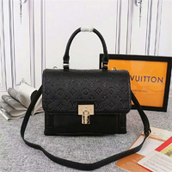 

brand designer luxury m44545 printed flap messenger bag black women handbags iconic bags handles shoulder bags totes cross body bag clut