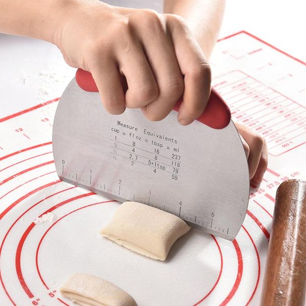 

dough scraper cutter kitchen pastry cake pizza cutting tool chopper bench baking & tools