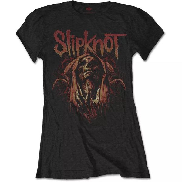 

ladies slipknot evil witch official women women t-shirt, White;black
