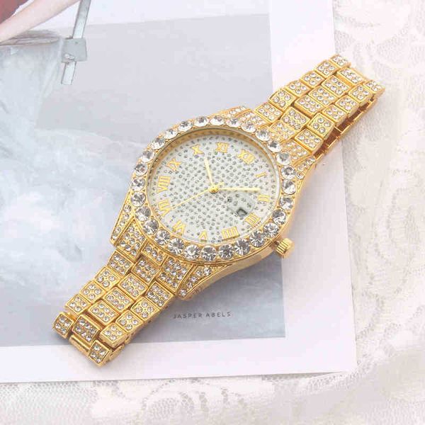

down latt bling pink dial bust so cute wrist watch of diamond band iced out luxury chain roman gold girls quartz watch, Slivery;brown
