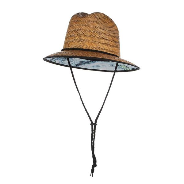 

women woven seagrass boater hat casual sun beach caps wide brim summer straw hats travel uv protection hollow, Blue;gray