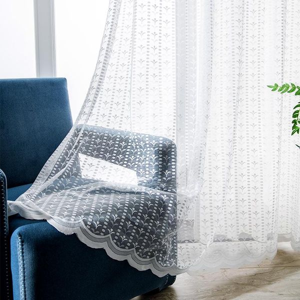 

curtain & drapes custom all- simplicity modern geometry embroidered lack texture livingroom window blackout tulle m1149