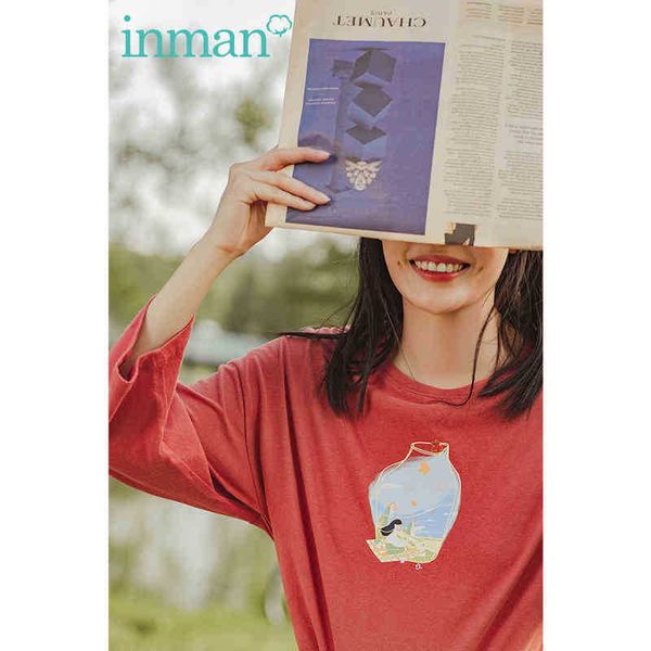 

women's t-shirt t shirts ladies spring autumn cotton korean vintage retro sweet style long sleeve print female women girl t-shirt uoko, White