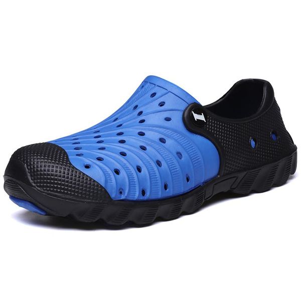 

sandals 2021 summer light outdoor beach vacation men shoes male water sandalia casual fashion slippers, Black