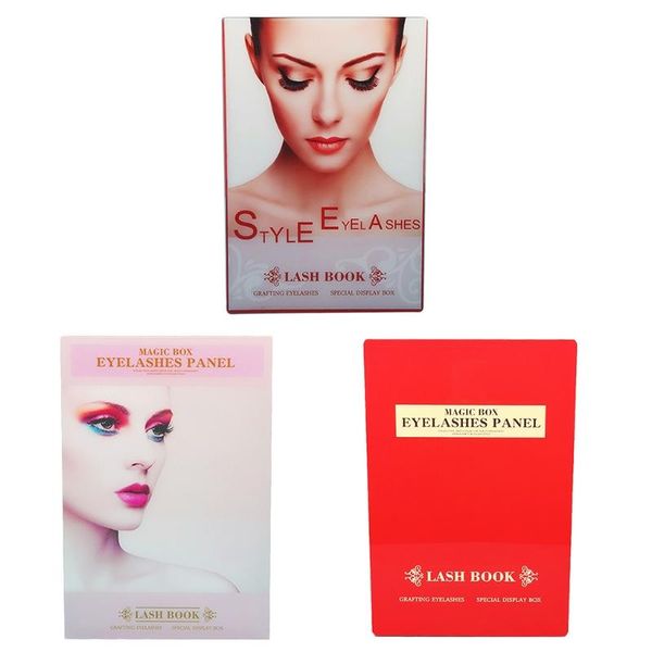 

eyebrow tools & stencils eyelash grafting container display box book portable travel case