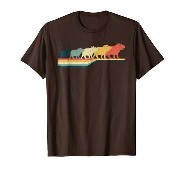 

capybara t-shirt, vintage retro style t-shirt, White;black
