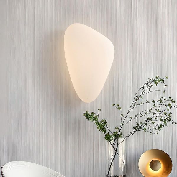 

wall lamp creativ contracted led lamps pe material for living room restaurant corridor nordic unique modelling indoor decor luminaire