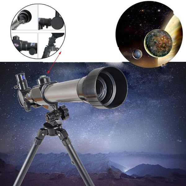 

telescope & binoculars children's science experiment simulates stargazing with astronomical cognitive toy camping hiking monocular + tr