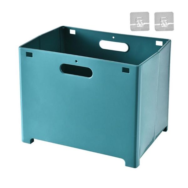 

laundry bags b03d household wall mounted basket collapsible plastic dirty clothes storage box folding sundries toy organizer