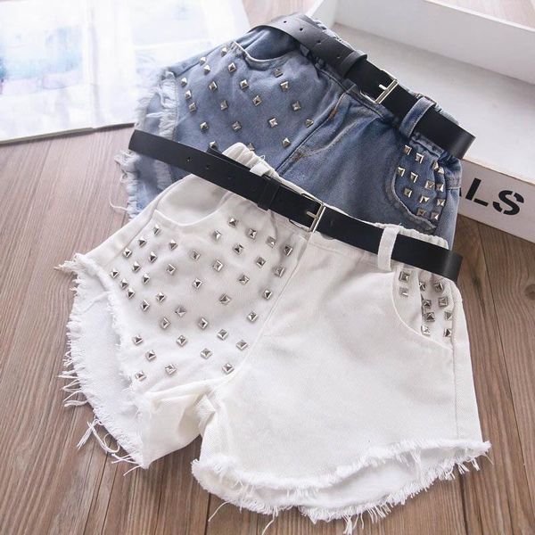 

baby girls shorts with belt, Black