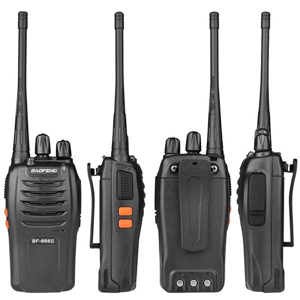

walkie talkie baofeng bf-666s radio portatile 16ch uhf 400-470mhz 1500ma