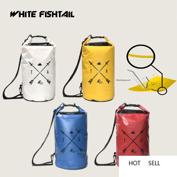 

10/20l outdoor camouflage waterproof portable rafting diving dry bag sack pvc coated swimming bags river trekking dropshipping