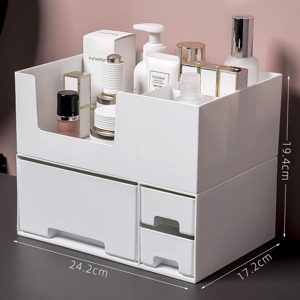 

storage boxes & bins large capacity cosmetic box drawers makeup organizer skincare organizador maquillaje bedroom ef60cs