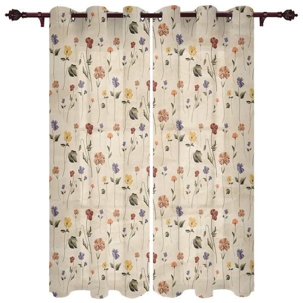 

curtain & drapes exquisite window retro floral tile pattern boys and girls bedroom modern curtains baby room study living