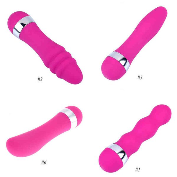 NXY Vibrators Multi-Speed ​​AV G-Spot Вибрация дилдо эротический клитор Massager Masturbator Anal Butt Plug для взрослых секс-игрушки для женщин 220110