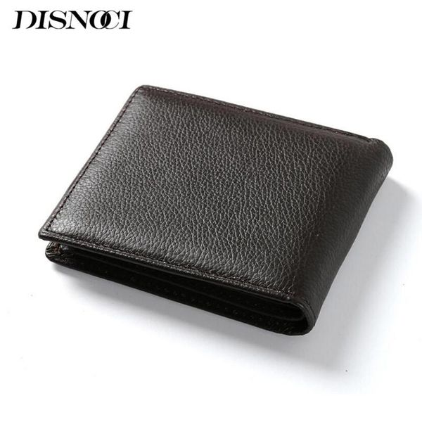 

wallets wallet men leather purse genuine cow short man business simple money bag male holders, Red;black