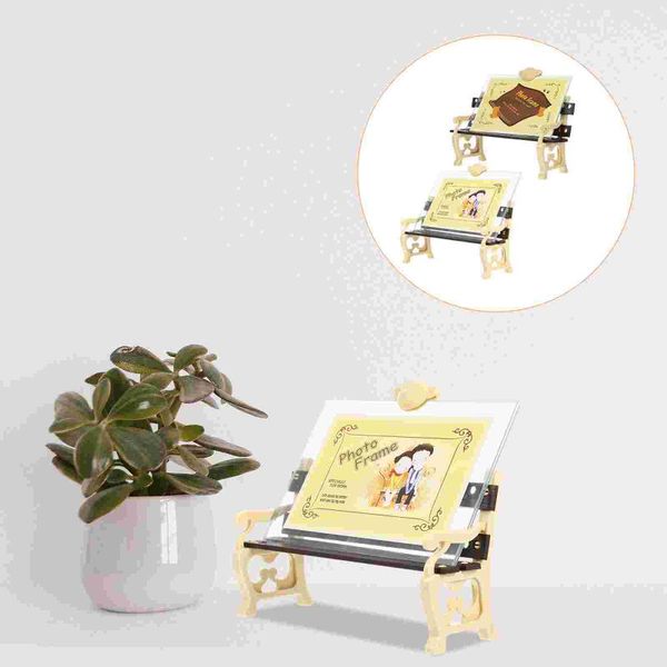 

frames 2pcs cartoon picture frame po decor home holder pic display