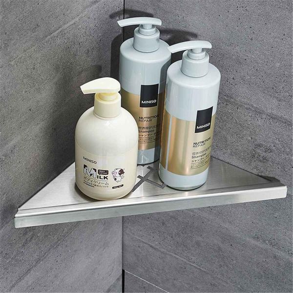 

bathroom shelves corner brushed 304 stainless steel wall mounted shelf shower storage accessories