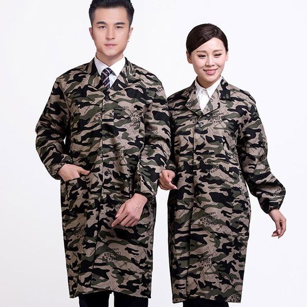 

men's jackets spring autumn men women turn-down collar jacket camouflage pockets military camo coat h8, Black;brown