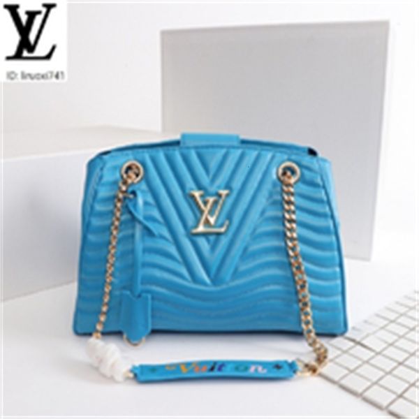 

brand designer luxury 7zjn m51497 chain tote blue women handbags iconic bags handles shoulder bags totes cross body bag clutches evening, Red;black