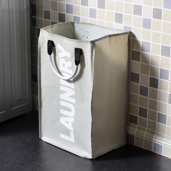 

laundry bags oxford cloth basket portable foldable storage bag simple sundry sorting household clothing products