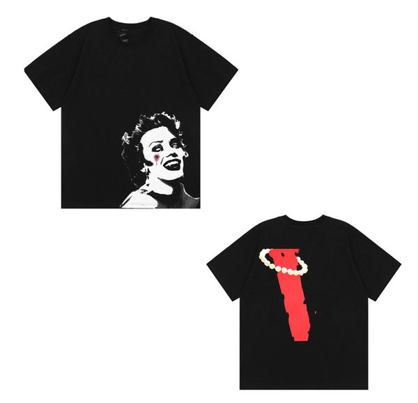 

2021 summer men's and women's designer t-shirt loose t-shirt fashion brand men's casual shirt clothing t-shirt754, White;black