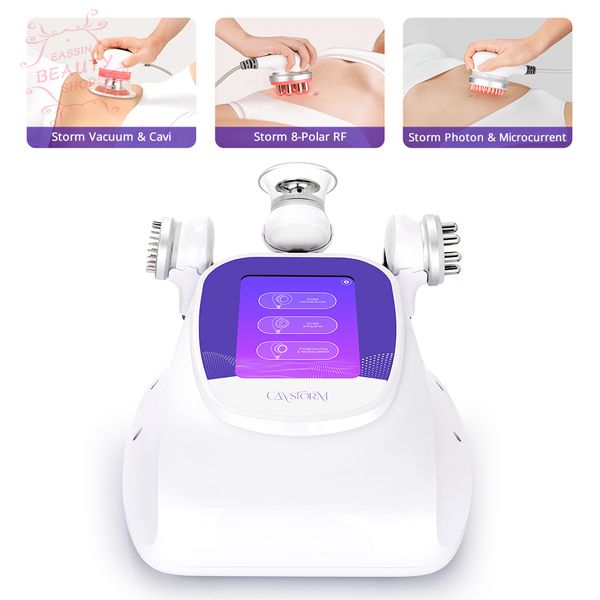 

cavstorm ultrasonic cavitation 3.0 rf pn microcurrent body slimming machine