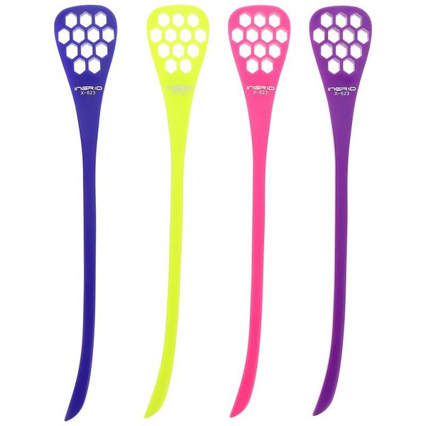 

spoons 4pcs hair dye cream stirring rod color mixer barber supply