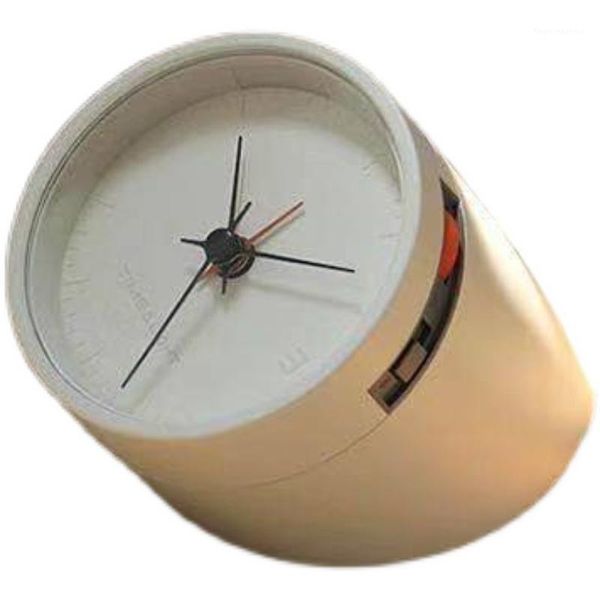 

desk & table clocks cute mini small clock round decoration kitchen electronic watch deskhome sveglia da comodino ea60zz1