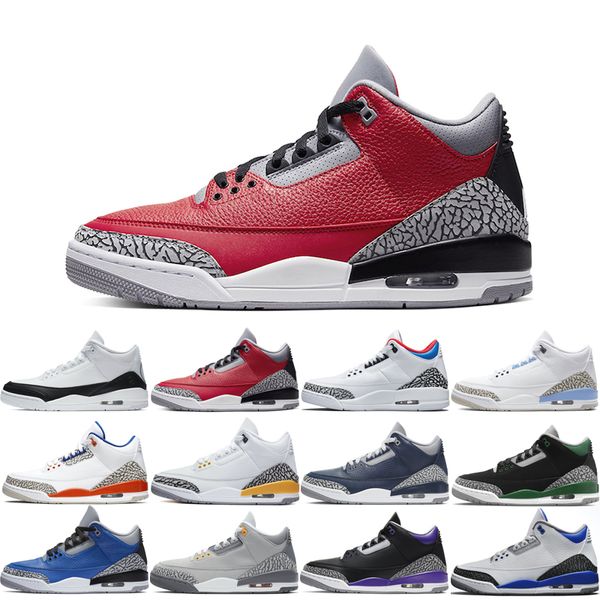 

classic original basketball shoes laser navy racer blue red cement seoul unc fragment court purple cool grey trainers sports sneakers, White;red