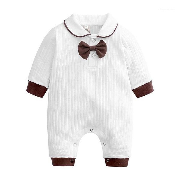 

jumpsuits 2021 spring autumn kids boy girl long sleeve rompers clothes infant baby boys girls gentleman clothing1, Blue