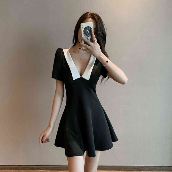 

luxury evening dress technician health club low cht v-neck temperament thin therapy sauna foot bathing cloth work skirt, Black;gray
