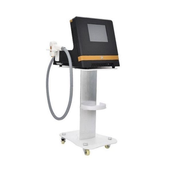 

professional 808nm diode laser 3 wavelength 808 1064 755 hair removal beauty machine for spa and salon equipment, Black