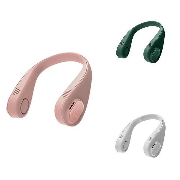 

leafless hanging neck fan, mini usb , ewearable,for outdoor office travel electric fans