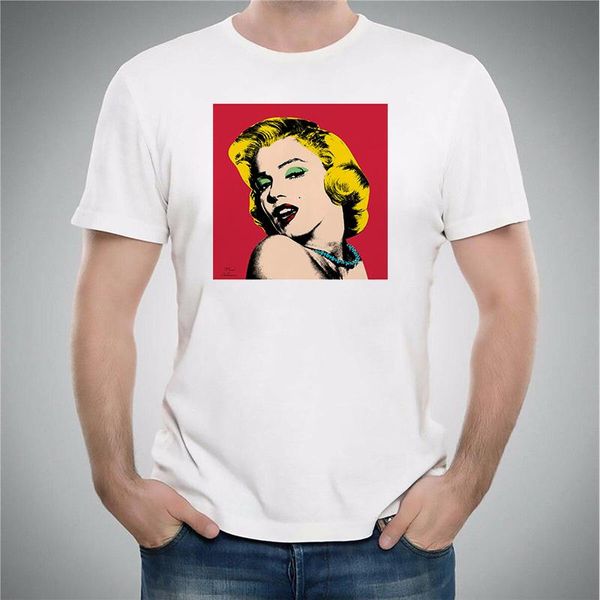 

men's t-shirts est style 2d printed fascinating pattern o-neck basic cotton breathable t-shirt burnning man design, White;black