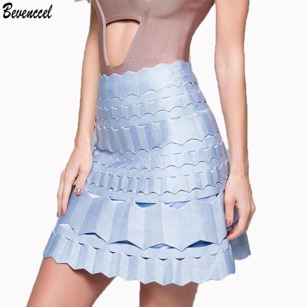 

skirts 2021 mini summer elegant celebrity women a line jacquards chic party, Black