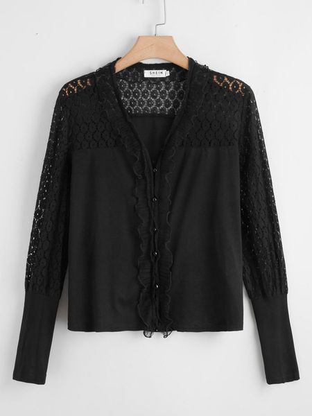 

women's plus size spring and summer 2021 fresh sweet temperament large top