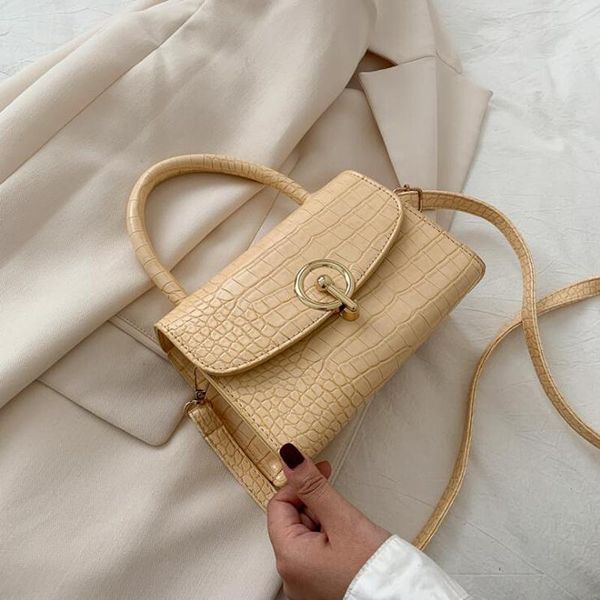 

evening bags crocodile pattern shoulder bag designer lady handbags fashion crossbody for women small flap hand