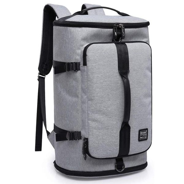 

backpack fit 15.6" lap outdoor travel bag with shoe compartment, weekender overnight carry on daypack for men and women