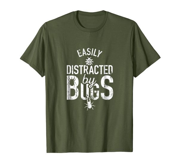 

Insect lover Distracted Bugs Funny Entomology Gift T Shirt, Mainly pictures