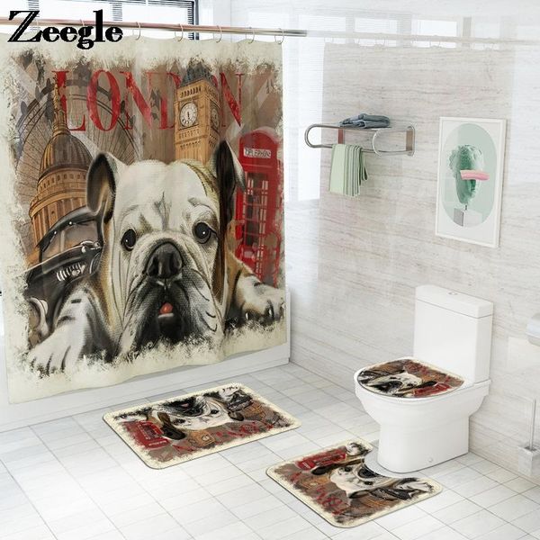 

non-slip foot mat for bathroom carpet home decor bath and waterproof shower curtain set absorbent toilet u-shaped rug mats