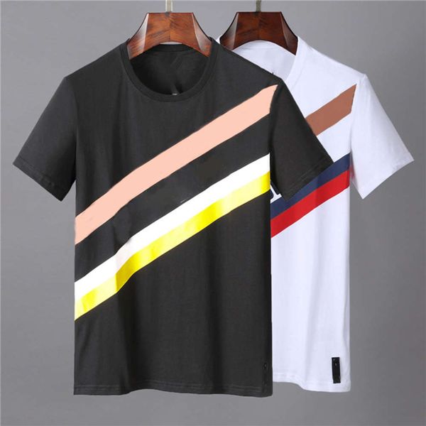 

designers t shirts 2021mens men clothing tee shirt fashion summer mens coat tide braned letters printed luxurious w17, White;black