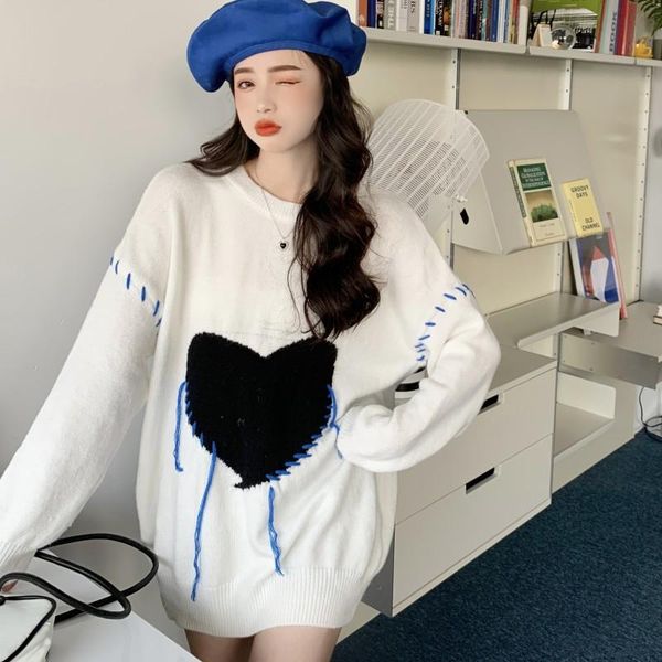 

women's sweaters 2021 knitted women zipper high neck sweater pullovers turtleneck autumn winter basic slim fit black pull femme, White;black