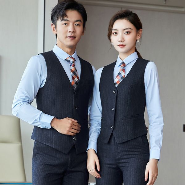 

el waiter autumn and winter female profsional vt suit bar sal ktv manager tooling, Black;white