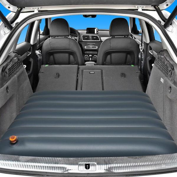 Altri accessori interni Materasso gonfiabile per auto Materasso gonfiabile da viaggio portatile da campeggio Baule multifunzione pieghevole Cuscino per auto SUV Accesso